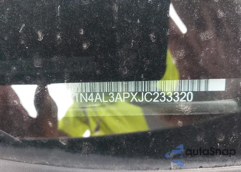 2018 Nissan Altima 2.5 Sv z USA, uszkodzony, nr VIN 1N4AL3APXJC233320